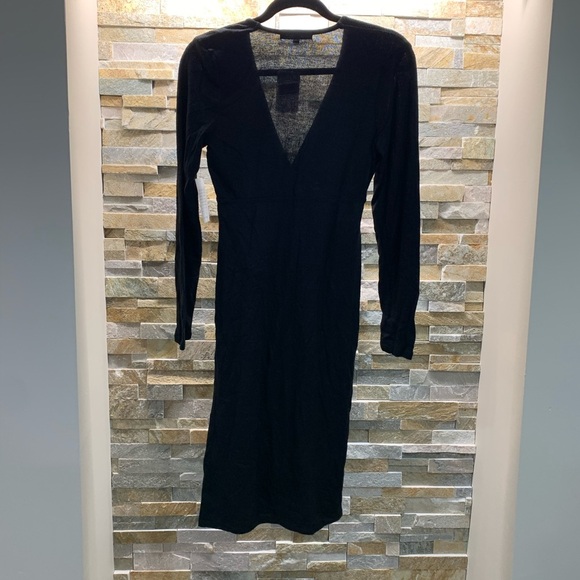 Velvet Torch Surplice Neck Sheath Dress - Picture 3 of 6